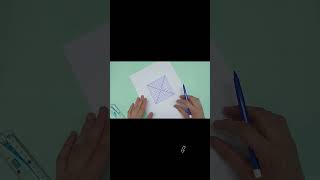 How to Make a Geometric Design  Easy and Creative Drawing Tutorial [upl. by Tobie]