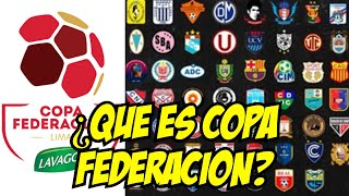 ¿Que es la Copa Federación [upl. by Yekcaj]