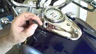 How To Install an Odometer Knob on a 650 VStar [upl. by Eniamat]