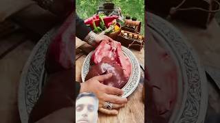 Id tog fogdog dfo food cooking steak outdoorcooking keşfet bushcraft bbq instral seafood [upl. by Gottfried212]