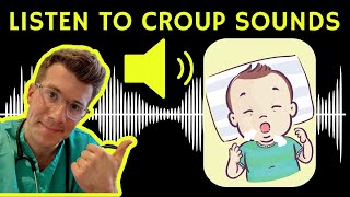 Doctor explains Croup with real example of Croup sounds  Barking Cough in children [upl. by Ydnyl781]