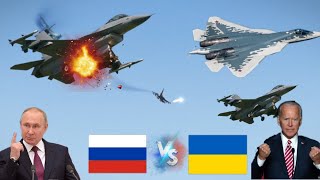 1 minute ago 10 US F16s that entered Russian airspace were shot down by 3 MiG29SM pilots [upl. by Livingstone]