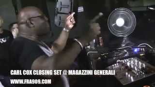 CARL COX CLOSING SET  MAGAZZINI GENERALI MILANO HQ [upl. by Janela]