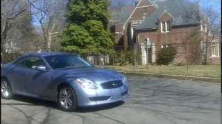 Infiniti G37 Convertible Road Test amp Review by Drivin Ivan Katz [upl. by Adnelg]