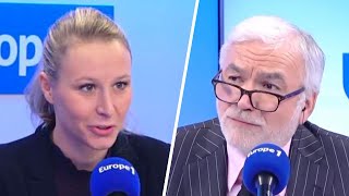 Marion Maréchal revient sur son échange tendu sur France Inter  quotUne incroyable bêtisequot [upl. by Yleek]