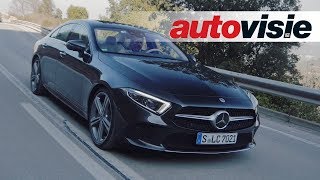 MercedesBenz CLS 400 d 4Matic  Test  Autovisie TV [upl. by Natan]