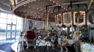 Historic Hampton Antique Carousel from 1910 era [upl. by Nodlew320]