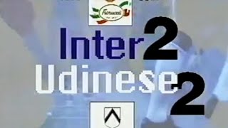 InterUdinese 22 199293  Domenica Sportiva Primo Gol in Serie A di Darko Pančev [upl. by Imoin673]