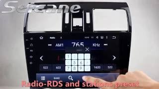 2014 2015 2016 Subaru Forester radio removal auto AV audio system stereo with TPMS DAB Rear camera [upl. by Aneehsit616]