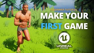 How to Make Your First Game in Unreal Engine 5 in 2024  Full Course [upl. by Nosreg]