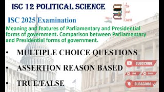 quotPolitical Systems ISC 2025 Political Science  Comparing Parliamentary amp Presidential Governmentsquot [upl. by Willey]