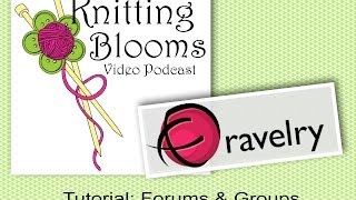 Ravelry Forums amp Groups  Tutorial  Knitting Blooms [upl. by Mcdermott889]