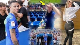 Mason Greenwood girlfriend just silenced haters with this gesture at his Getafe unveiling [upl. by Aihsotal]