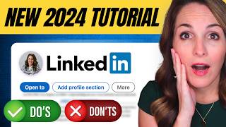 HOW TO GET STARTED ON LINKEDIN IN 2024  9 BEGINNER STEPS REVEALED [upl. by Stockton]