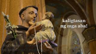 PATRON NAMING SAN ANTONIO Awit kay San Antonio de Padua [upl. by Nillor231]