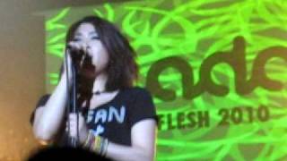 Utada Hikaru  The Bitter End Placebo Cover 2010 Live at SF Fillmore [upl. by Eittah]