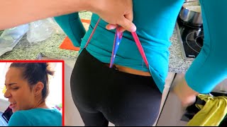 WEDGIE PRANK ON GIRLFRIEND [upl. by Akahc331]