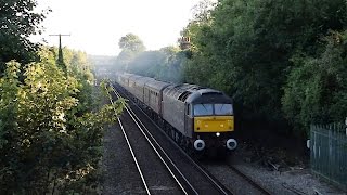 Diesel Railtours on the South Coast  September 2016 [upl. by Acnayb]