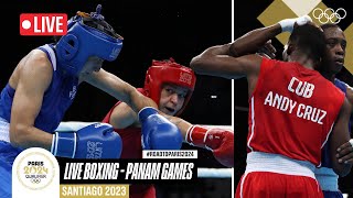 🔴 LIVE  Boxing Olympic Qualifiers  Santiago2023 🥊 [upl. by Brosine]