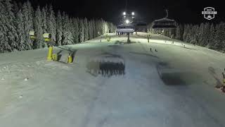 Neue AchterSesselbahn Poppenberg im Skigebiet Winterberg Lift Nr 5 [upl. by Alehc]